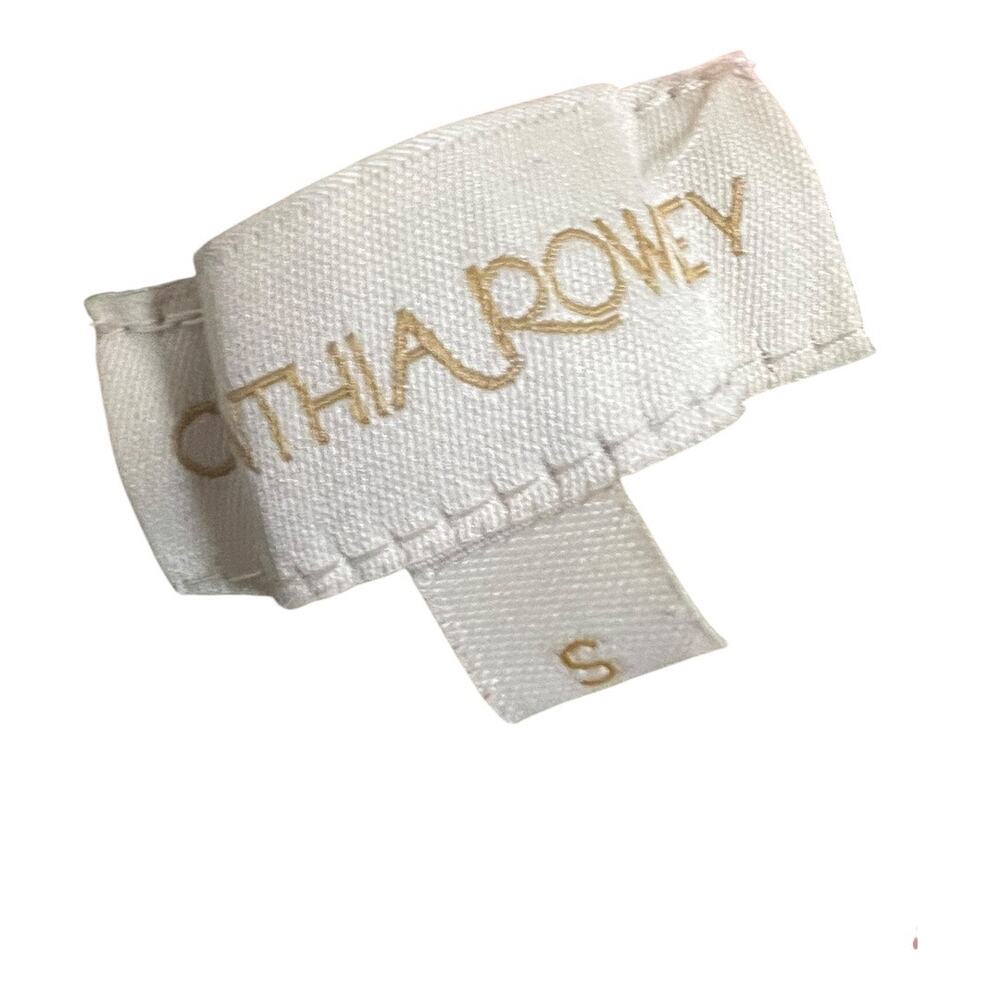 Cynthia Rowley Floral Linen Pants Tropical Small Rayon Loose Casual Cruise Vacay - Picture 6 of 7